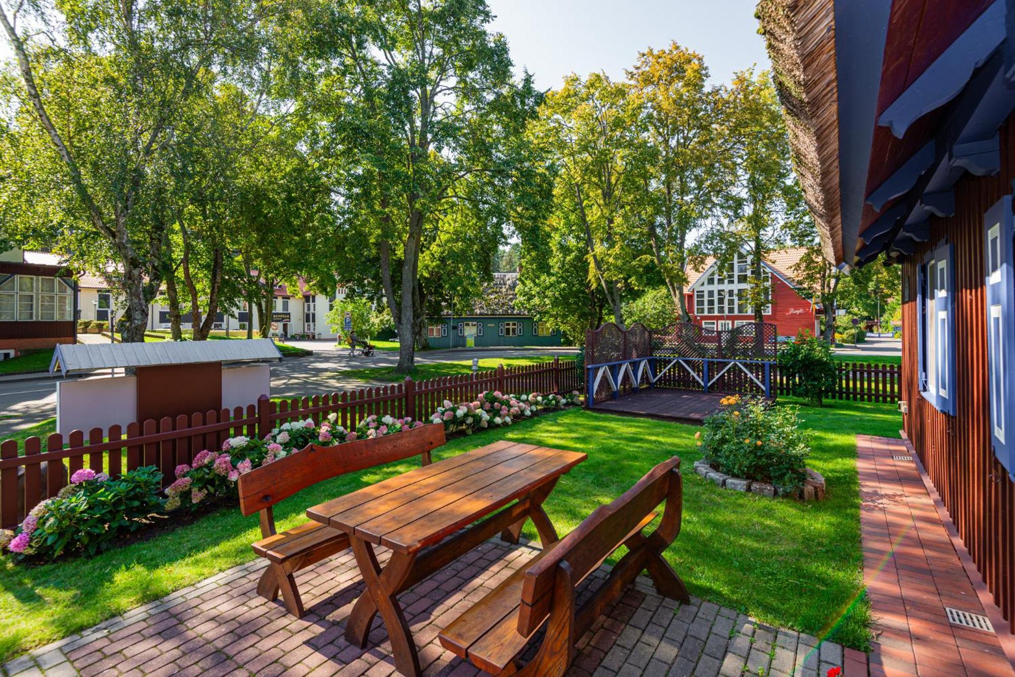 Vila Banga Aparthotel Nida Buitenkant foto